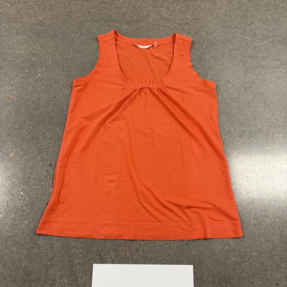 NWOT Tommy Bahama Women's Orange Sleeveless Shirt Cinched S
